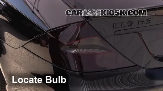 2007 Mercedes-Benz CLS63 AMG 6.3L V8 Luces Luz de reversa (reemplazar foco)